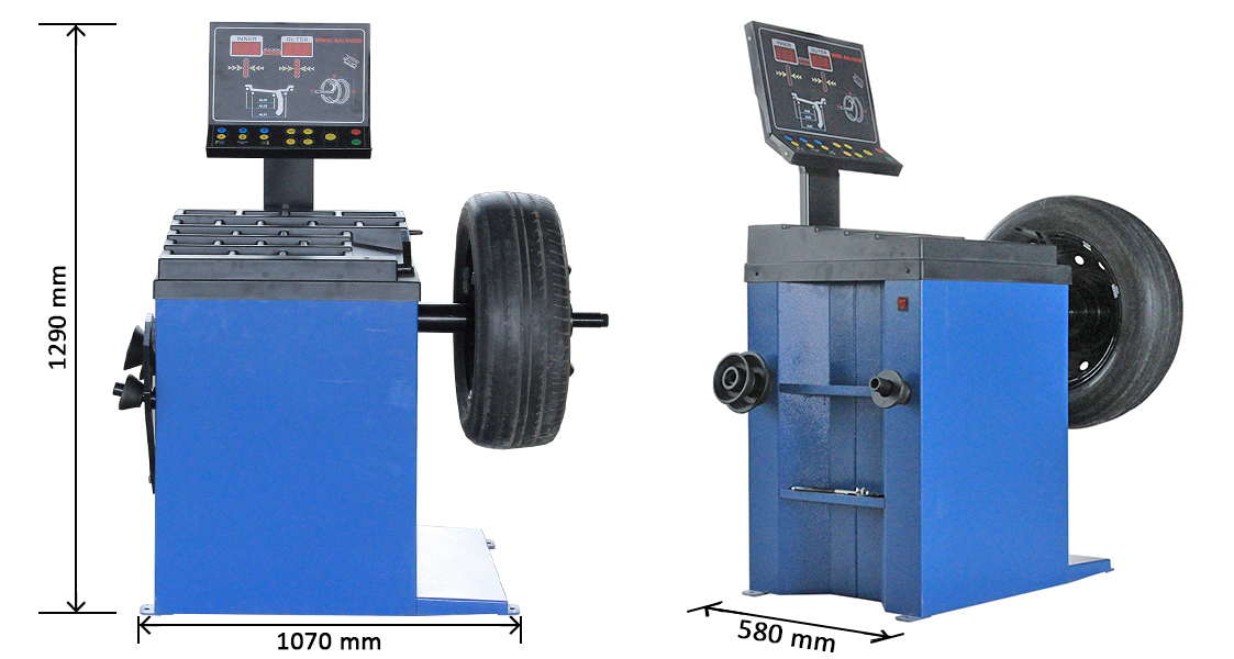 car wheel balancing machine