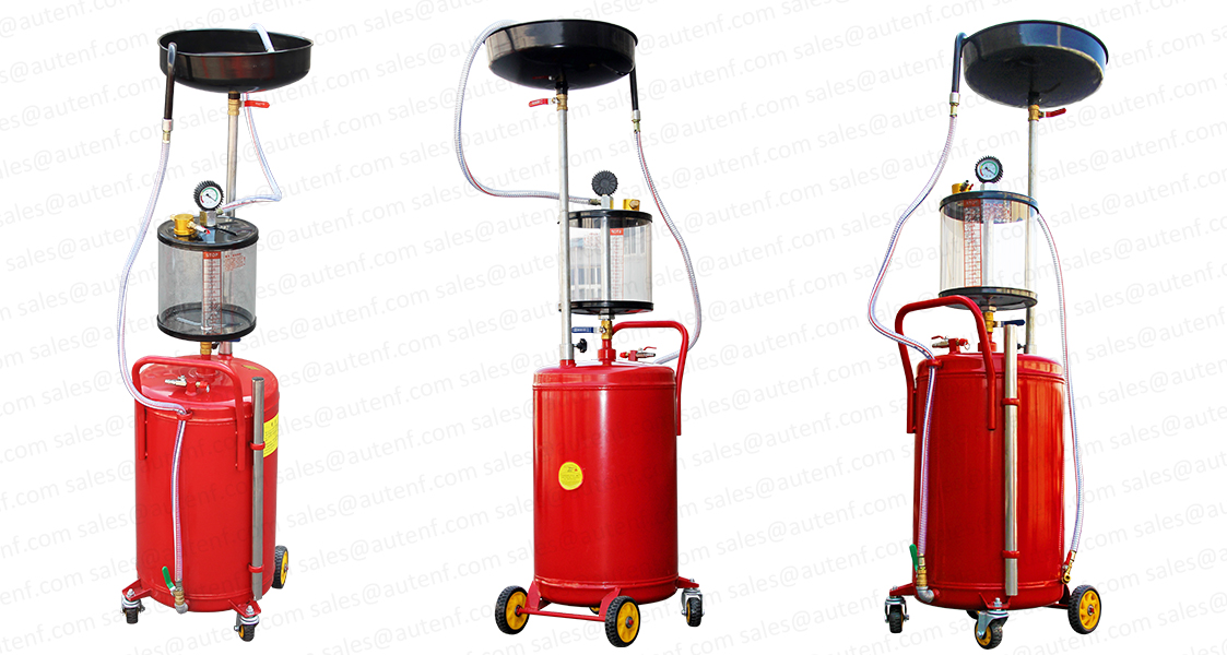 Waste oil drainer