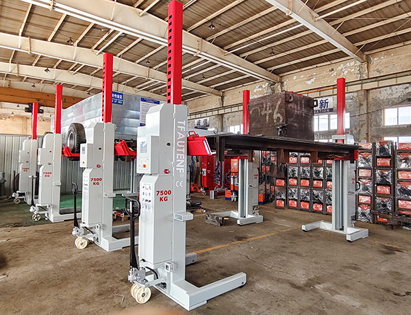 Breakthrough in Wireless Heavy-Duty Truck Lifts: From 6-Post to 8-Post Synchronization