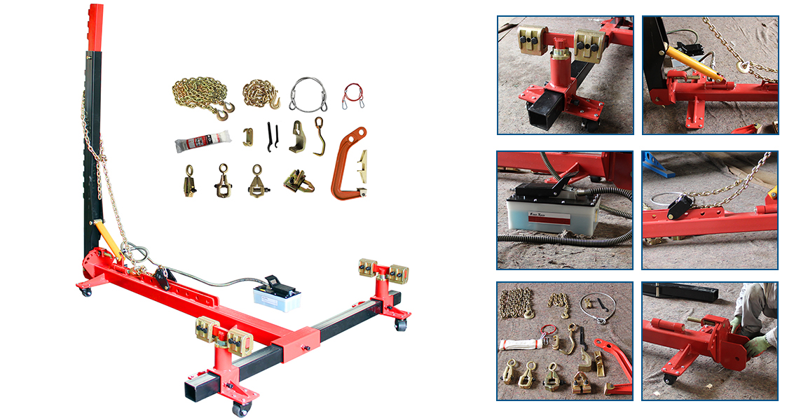 portable auto frame machine
