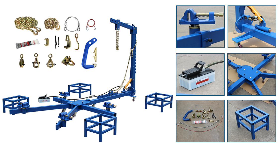 portable auto frame machine